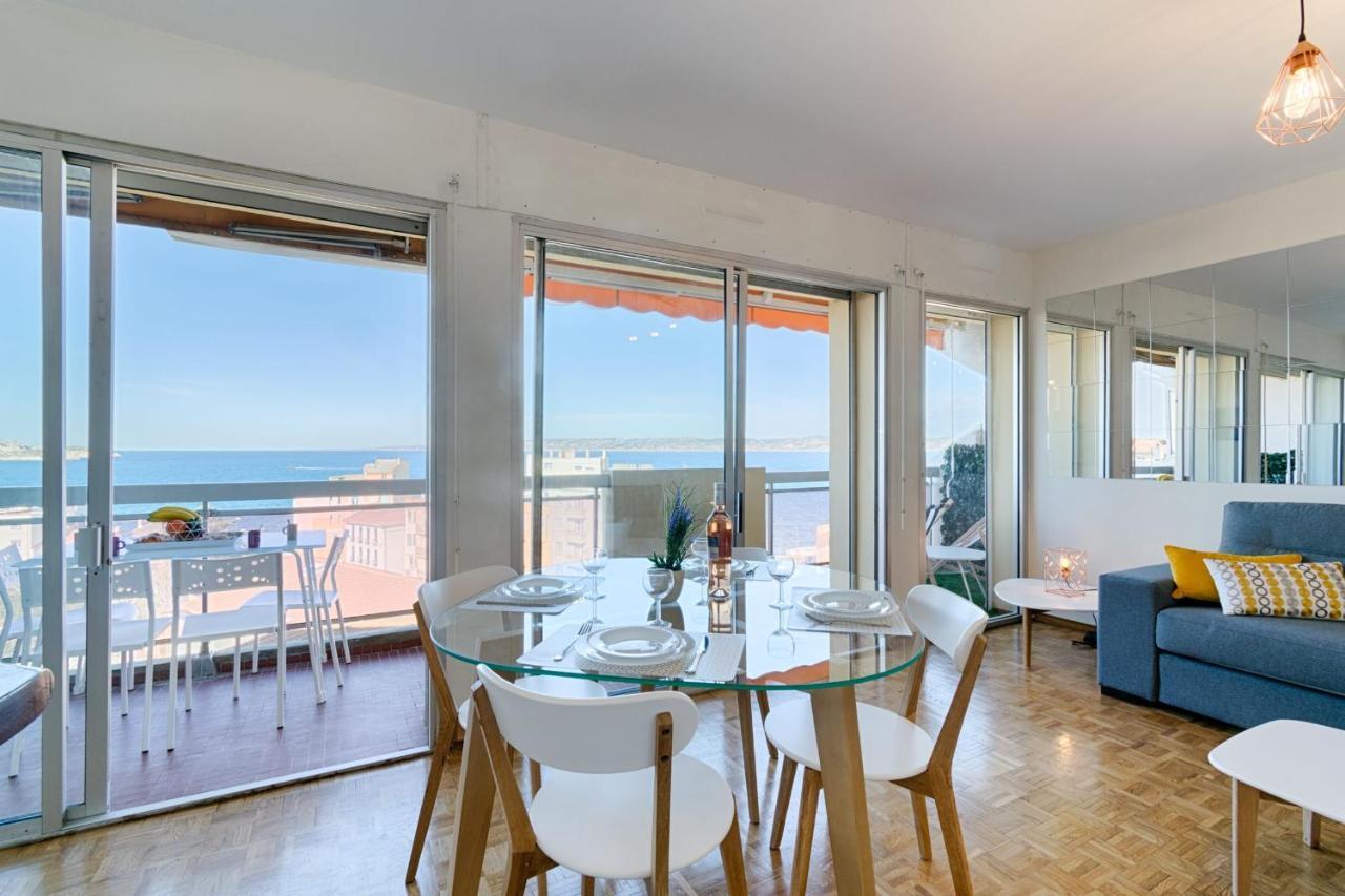 Vue Feerique Sur La Mer - Air Rental Marseille Exteriör bild