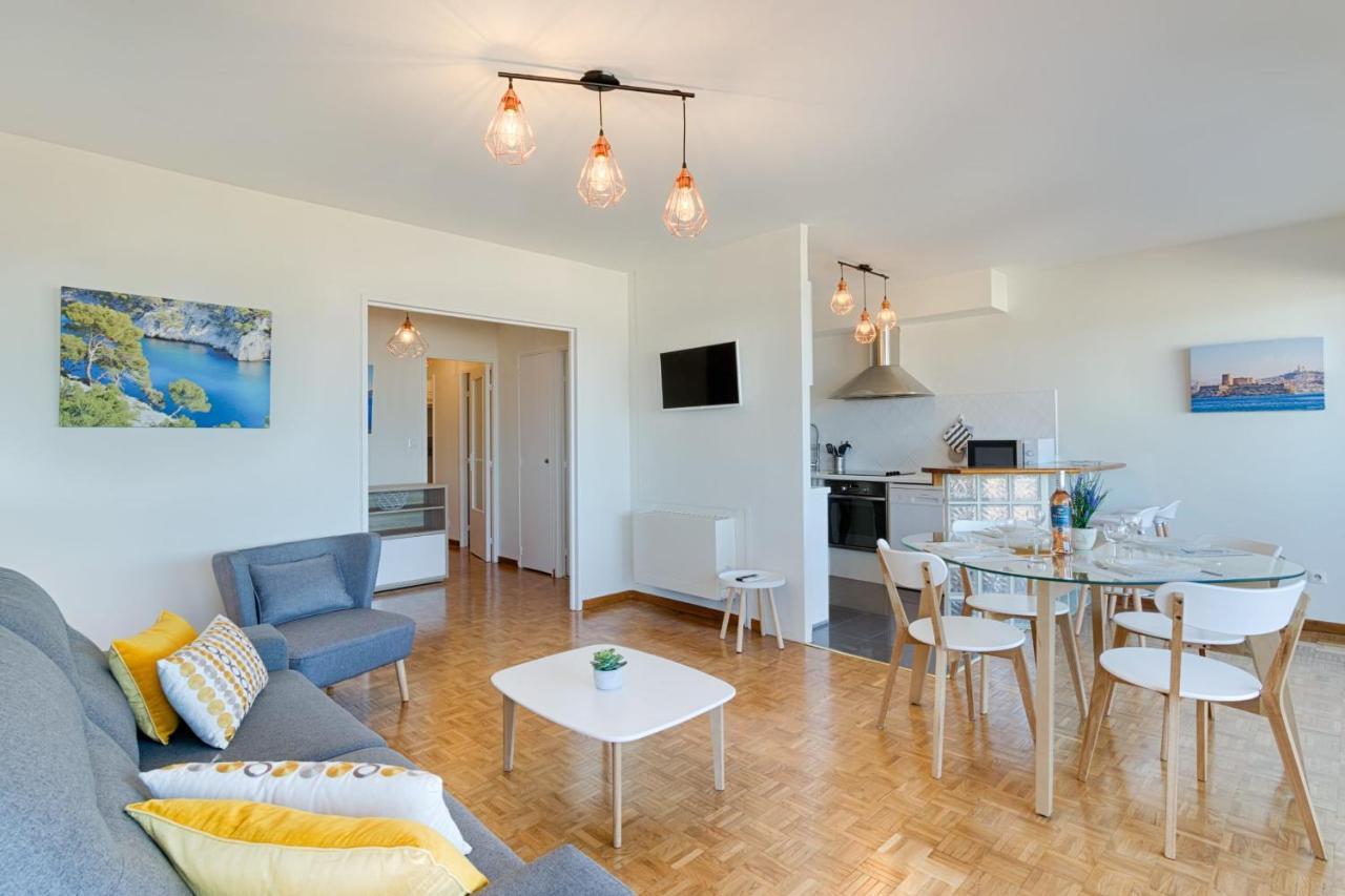 Vue Feerique Sur La Mer - Air Rental Marseille Exteriör bild