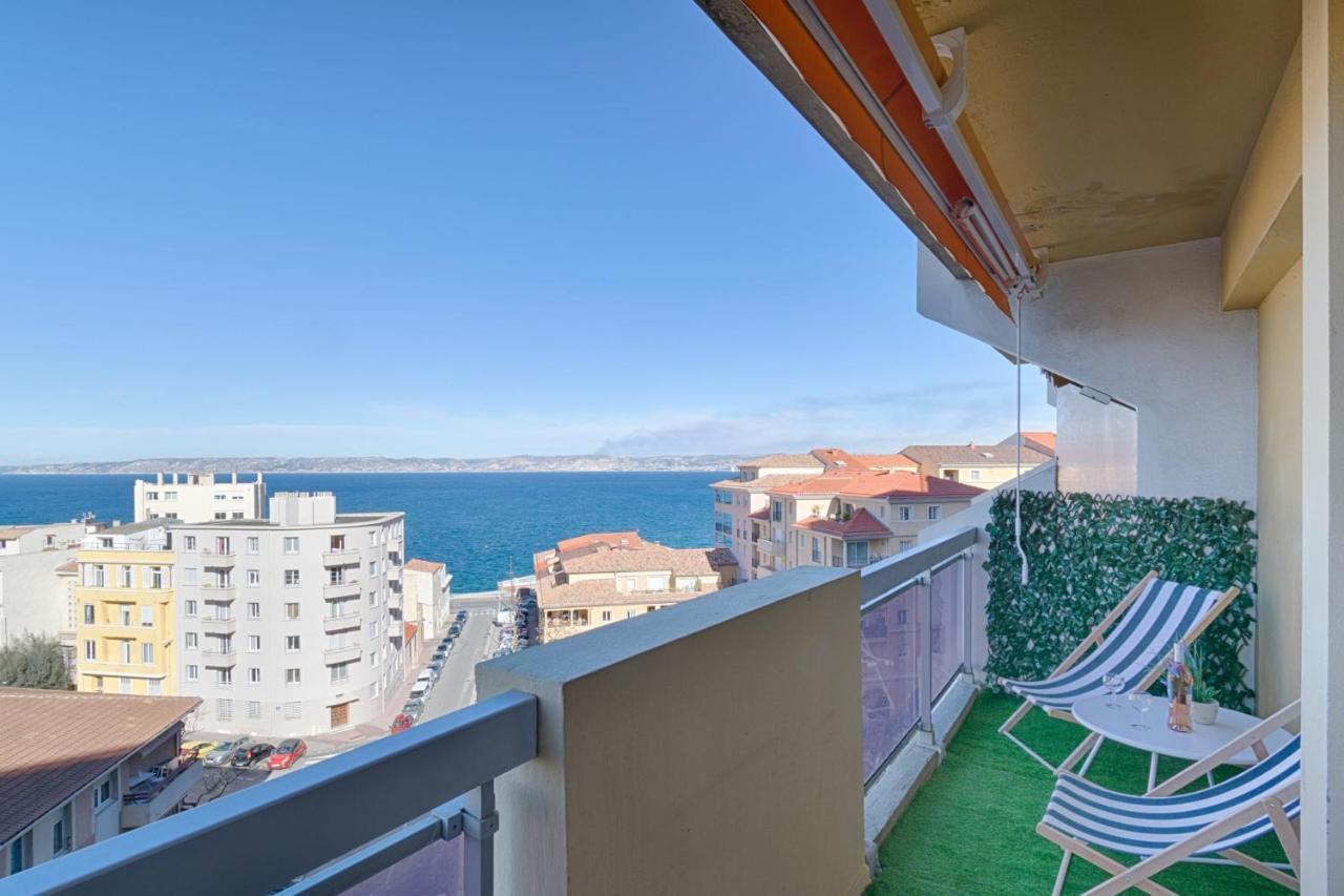 Vue Feerique Sur La Mer - Air Rental Marseille Exteriör bild